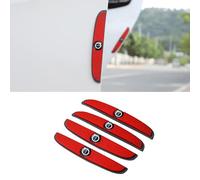 zzbFee 4pcs Car Door Anti-Collision Strip for Volvo XC40 XC60 XC90 S60 S90,Car Door Edge Protection Strip,Rubber Anti Collision Strips Front and Rear Car Door Bumper Guard Protector,Red