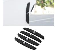 zzbFee 4pcs Car Door Anti-Collision Strip for Volvo XC40 XC60 XC90 S60 S90,Car Door Edge Protection Strip,Rubber Anti Collision Strips Front and Rear Car Door Bumper Guard Protector,Black