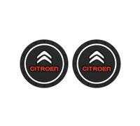 zzbFee Car Cup Holder Coasters for Citroen C3-XR C4 C5,Water Cup Coaster Reject Dirty and Mess, Prevent Scratches Interior Accessories