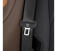 zzbFee Car Safety Belt Buckle Covers for Peugeot 308 408 508 3008 2008 5008,Anti-Scratch Seat Belt Buckle Protector Car Interior Accessories,A