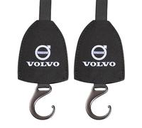 zzbFee Car Seat Headrest Hook for Volvo XC40 XC60 XC90 S90 S60,Car Storage Organiser Bag Hooks,for Auto Backseat Multifunctional Heavy Duty Storage Hooks,Black-2pcs