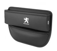 ZZBHFAS Car Seat Gap Filler Organiser for Peugeot 108 2014-2022, Front Seat Side Storage Box, Console Pocket Catcher to Prevent Dropping Items, Car Interior Accessories,normal-Black