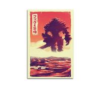 ZZBHHKAM Wanda And The Colossus Game Poster Poster Decorative Painting Canvas Wall Posters And Art Picture Print Modern Family Bedroom Decor Posters 20x30inch(50x75cm)