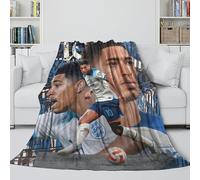ZZBNECAKE Bellingham Flannel Blanket - England Football Cozy Blanket Christmas Birthday Gift for Sister Brother Nephew Niece Colleague - Sofa Bed Decor 40x50inch(100x130cm)