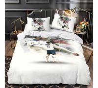 ZZBNECAKE Bellingham for Teens And Adults Quilt Cover Comforter Covers 3D Print Football Duvet Cover Bedding Set with Zipper Closure with Pillow Cases Soft Microfiber 2 Pieces Single(140x200cm)