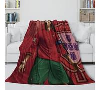 ZZBNECAKE Ronaldo Flannel Blanket - Football Fluffy Blanket Bringing Warmth And Bliss On A Wet Gloomy Day - Sofa Bed Crib - Gift for Kid Parent Hubby Boyfriend 40x50inch(100x130cm)