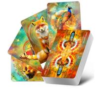 ZZBUY Animal Spirit Oracle Cards, 68 Mystical Animal Totems Oracle Deck