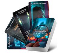 ZZBUY True Crime Oracle Cards, 60 Mystery Conspiracy Theory Oracle Deck