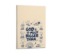 ZZBXSJ Minimalist Abstract Canvas Wall Art Prints Picture - Line Art Inspirational Quotes Poster Uplifting God - Themed Message Room Decor Artwork Posters 16x24inch(40x60cm)
