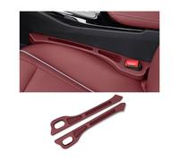 Zzbyz 2Pcs Car Seat Gap Filler for BMW 1 Series 4 Door E82 2007-2011, Wipeable Water Resistant Car Seat Gap Stuffer Organizer Gap Filler Pad Slot Plug Cover Pad Accessory,D-Red