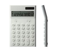 ZZD-Q010(W) ±0 Plus Minus Zero Calculator Electronic Calculator M White