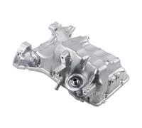 ZZDSNJ 264-865 Engine Oil Pan Sump with Drain Plug Compatible with 2016-2020 Honda Civic Sedan & Coupe 1.5L Turbocharged Replace # 112005K8000 HOP40A
