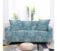 ZZDXL Sofa Covers 2 Seater Patterned Couch Cover Polyester Spandex Printed Sofa Slipcover Stretch Fabric,Settee Covers, Slip Cover Sofa Couch Stretch Elastic