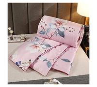 ZZDXW Four Seasons Duvet Printing, Summer Quilt 4.5 Tog， Single Double King Size, Insert，polycotton Fabric Bedding，Down Classic Anti Allergy And Warm Comforter Bed Coverless Duvet, 180x220cm