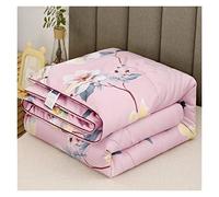 ZZDXW Summer Quilt, Duvet Single Double King Size Four Seasons Printing Insert, 4.5 Tog, polycotton Fabric Bedding, Down Classic Quilt Anti Allergy And Warm Comforter Bed Coverless Duvet, 200x230cm