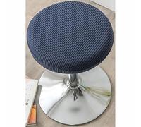 ZZDZW Bar Stools Cover Round Stool Slipcover 1/2/4/6pcs,Stool Covers Oraunent Stretch Polar Fleece Fabric Barstool Seat Cushion Elastic Round Slipcovers For Home Shop Protector Cover