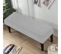 ZZDZW Bench Covers for Dining Room Kitchen Dinner Table Extra Large/Small 5 Sizes Removable Washable Upholstered Bench Slipcover Seat Protector Cover for Cushion Chair Bedroom