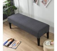 ZZDZW Bench Covers for Dining Room Kitchen Dinner Table Extra Large/Small 5 Sizes Removable Washable Upholstered Bench Slipcover Seat Protector Cover for Cushion Chair Bedroom