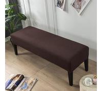 ZZDZW Bench Covers for Dining Room Kitchen Dinner Table Extra Large/Small 5 Sizes Removable Washable Upholstered Bench Slipcover Seat Protector Cover for Cushion Chair Bedroom