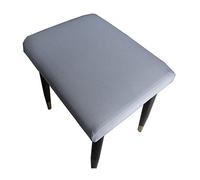 ZZDZW Stretch Stool Cover Chair Cover Dressing Stool Cover Elastic Chair Protector Slipcover Removable Dust Covers Square Seat Covers (Color : #16, Size : 1p)