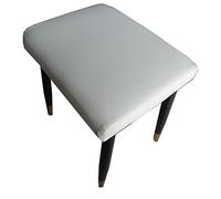 ZZDZW Stretch Stool Cover Chair Cover Dressing Stool Cover Elastic Chair Protector Slipcover Removable Dust Covers Square Seat Covers (Color : #2, Size : 1p)