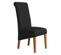 ZZDZW Universal Stretch Chair Slipcovers Jacquard M XL Size Elastic Chair Covers Dining Room Chair Slipcover Scratch Protector Cover For Wedding Kitchen Banquet Office Hotel