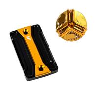 ZZEVLQTQP Compatible With V650 1000 250 DL650 2004-2023 Motorcycle Key Chain Brake Fluid Cylinder Reservoir Cover Oil Filler Cap