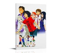 ZZFHLBSC Anohana The Flower We Saw That Day Classic And Outstanding Anime Canvas Poster Wall Art Decorative Painting Bedroom Painting Posters 12x18inch(30x45cm) Frame-style