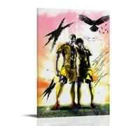 ZZFHLBSC Ao Ashi Classic And Outstanding Anime Canvas Poster Wall Art Decorative Painting Bedroom Painting Posters 08x12inch(20x30cm) Frame-style