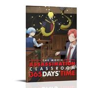 ZZFHLBSC Assassination Classroom Classic And Good Reputation Anime Canvas Poster Wall Art Decorative Painting Bedroom Painting Posters 12x18inch(30x45cm) Frame-style