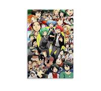 ZZFHLBSC Assassination Classroom Classic And Good Reputation Anime Canvas Poster Wall Art Decorative Painting Bedroom Painting Posters 08x12inch(20x30cm) Unframe-style