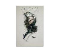 ZZFHLBSC Aurora Rock And Pop Singer Great Music Album Cover Canvas Poster Wall Art Decorative Painting Bedroom Painting Posters 16x24inch(40x60cm) Unframe-style