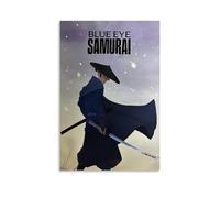 ZZFHLBSC Blue Eye Samurai Classic And Good Reputation Anime Canvas Poster Wall Art Decorative Painting Bedroom Painting Posters 12x18inch(30x45cm) Unframe-style