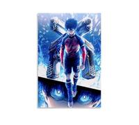 ZZFHLBSC Blue Lock Classic And Good Reputation Anime Canvas Poster Wall Art Decorative Painting Bedroom Painting Posters 12x18inch(30x45cm) Unframe-style