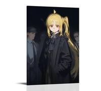 ZZFHLBSC Bocchi The Rock! Classic And Outstanding Anime Canvas Poster Wall Art Decorative Painting Bedroom Painting Posters 12x18inch(30x45cm) Frame-style