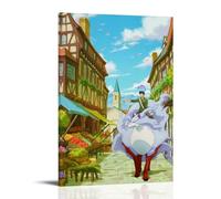 ZZFHLBSC Campfire Cooking in Another World with My Absurd Skill Classic And Outstanding Anime Canvas Poster Wall Art Decorative Painting Bedroom Painting Posters 20x30inch(50x75cm) Frame-style