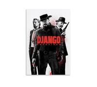 ZZFHLBSC Django Unchained High-scoring Classic Movies And TV Series Canvas Posters Wall Decoration Paintings Bedroom Hanging Paintings Posters 20x30inch(50x75cm) Unframe-style