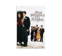 ZZFHLBSC Four Weddings And A Funeral High-scoring Classic Movies And TV Series Canvas Posters Wall Decoration Paintings Bedroom Hanging Paintings Posters 08x12inch(20x30cm) Unframe-style
