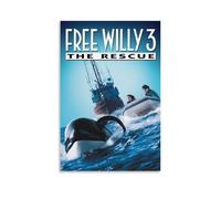 ZZFHLBSC Free Willy High-scoring Classic Movies And TV Series Canvas Posters Wall Decoration Paintings Bedroom Hanging Paintings Posters 08x12inch(20x30cm) Unframe-style