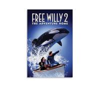 ZZFHLBSC Free Willy High-scoring Classic Movies And TV Series Canvas Posters Wall Decoration Paintings Bedroom Hanging Paintings Posters 16x24inch(40x60cm) Unframe-style