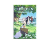 ZZFHLBSC Frieren Beyond Journey's End Classic And Outstanding Anime Canvas Poster Wall Art Decorative Painting Bedroom Painting Posters 20x30inch(50x75cm) Unframe-style