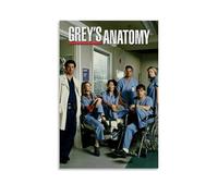 ZZFHLBSC Grey's Anatomy High-scoring Classic Movies And TV Series Canvas Posters Wall Decoration Paintings Bedroom Hanging Paintings Posters 16x24inch(40x60cm) Unframe-style