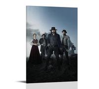 ZZFHLBSC Hell On Wheels High-scoring Classic Movies And TV Series Canvas Posters Wall Decoration Paintings Bedroom Hanging Paintings Posters 20x30inch(50x75cm) Frame-style