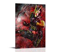 ZZFHLBSC Kamen Rider High-scoring Classic Movies And TV Series Canvas Posters Wall Decoration Paintings Bedroom Hanging Paintings Posters 24x36inch(60x90cm) Frame-style