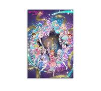 ZZFHLBSC Love Live! Superstar!! Classic And Outstanding Anime Canvas Poster Wall Art Decorative Painting Bedroom Painting Posters 12x18inch(30x45cm) Unframe-style
