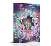 ZZFHLBSC Love Live! Superstar!! Classic And Outstanding Anime Canvas Poster Wall Art Decorative Painting Bedroom Painting Posters 08x12inch(20x30cm) Frame-style