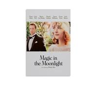 ZZFHLBSC Magic in The Moonlight High-scoring Classic Movies And TV Series Canvas Posters Wall Decoration Paintings Bedroom Hanging Paintings Posters 24x36inch(60x90cm) Unframe-style