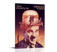 ZZFHLBSC Modern Times High-scoring Classic Movies And TV Series Canvas Posters Wall Decoration Paintings Bedroom Hanging Paintings Posters 12x18inch(30x45cm) Frame-style