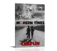 ZZFHLBSC Modern Times High-scoring Classic Movies And TV Series Canvas Posters Wall Decoration Paintings Bedroom Hanging Paintings Posters 16x24inch(40x60cm) Frame-style