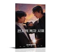 ZZFHLBSC Omniscient Reader The Prophecy High-scoring Classic Movies And TV Series Canvas Posters Wall Decoration Paintings Bedroom Hanging Paintings Posters 16x24inch(40x60cm) Frame-style